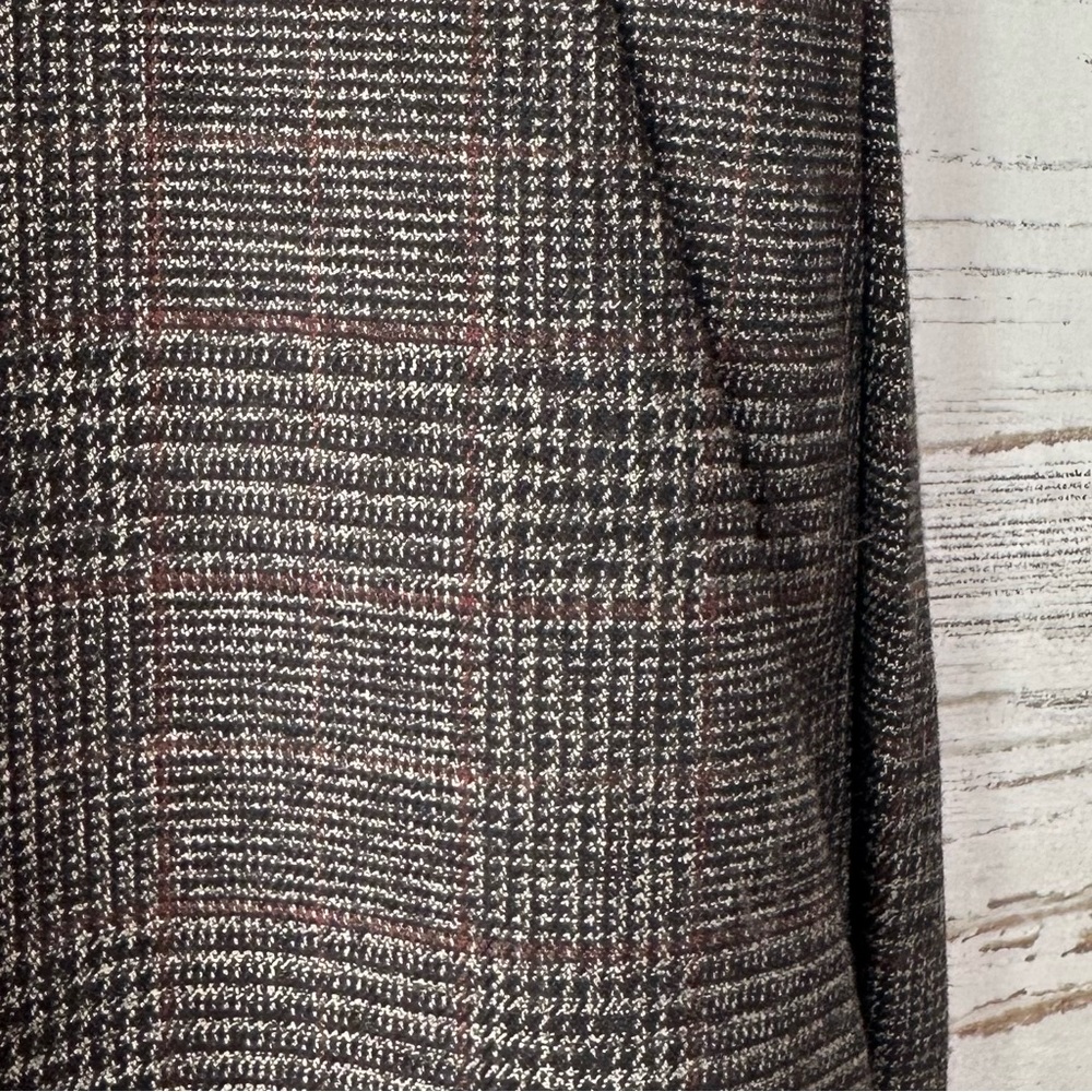 BANANA REPUBLIC Factory Plaid Low Rise Bootcut Pants 6P Fall 2023 - Picture 5 of 11